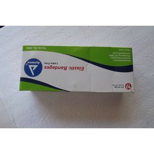 DYNAREX  TEN 10 ELASTIC BANDAGE 2in x 4.5yds W/CLIPS #3662